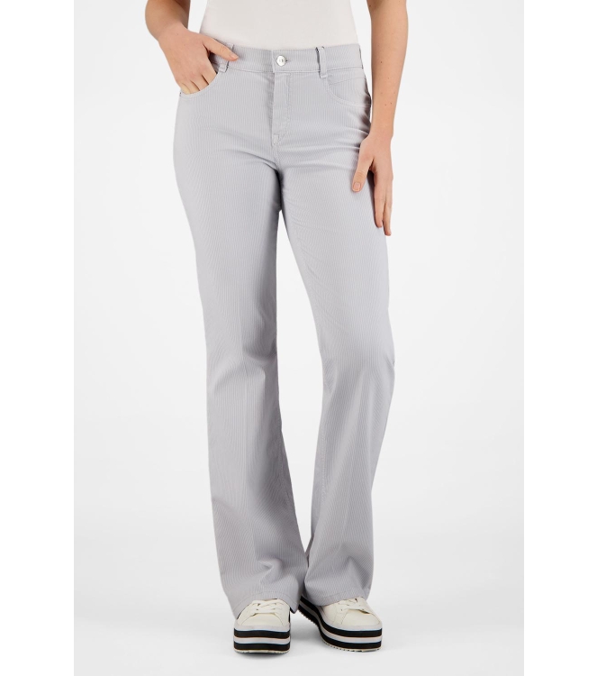 Gardeur Hose Bootcut Slim 1091 Hellgrau