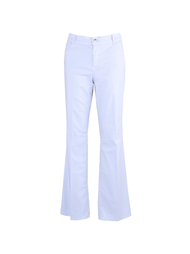 Gardeur Hose Bootcut Slim 5063 Hellblau