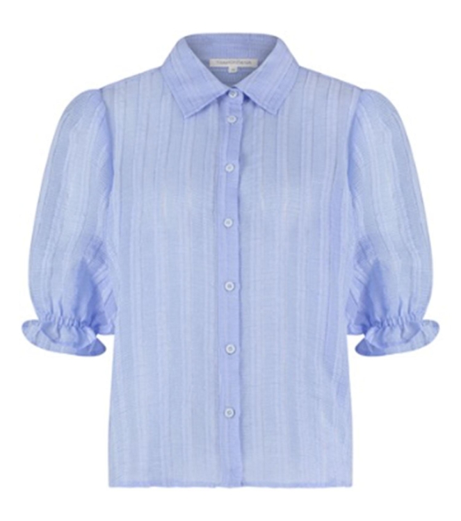 Tramontana Blouse Puff Sleeve Smock 5040 Light blue
