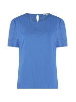 Tramontana Top Jersey Lace S/S 5800 Aqua