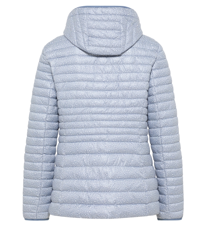 Lebek Jacke Stepp mit Kapuze 782 Denim