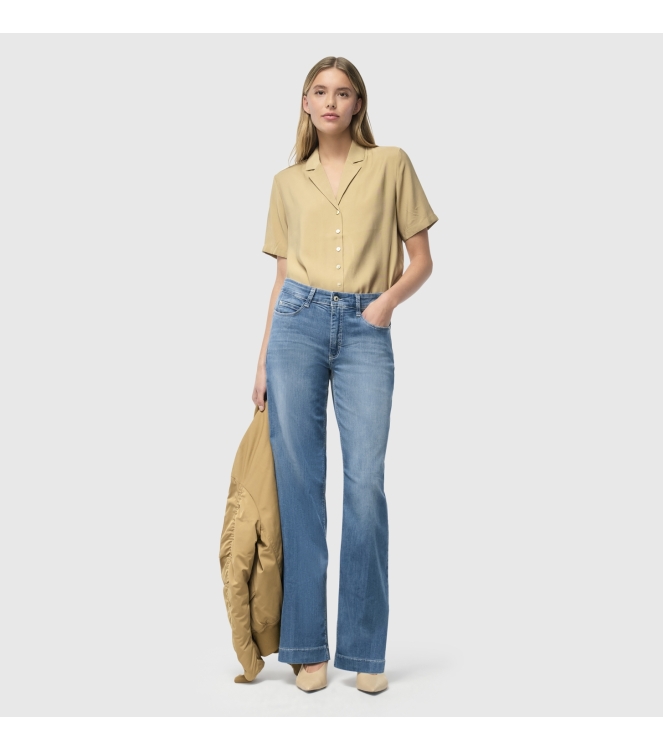 MAC DREAM WIDE D490 Summer mid blue wash