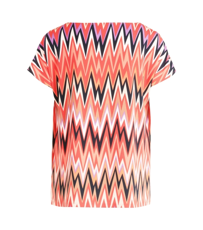 Betty Barclay Shirt Kurz 1/2 Arm 4868 Red/beige