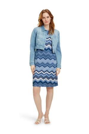 Betty Barclay Blazerjacke Kurz 1/1 Arm 8618 Light blue denim