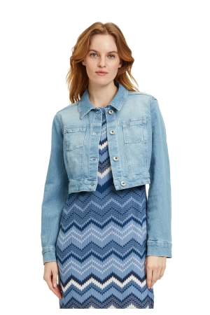 Betty Barclay Blazerjacke Kurz 1/1 Arm 8618 Light blue denim