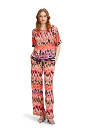 Betty Barclay Hose Casual 1/1 LAEnge 4868 Red/beige