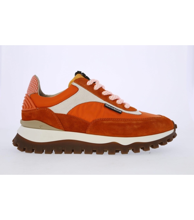 Floris van Bommel Floris Sport Orange Suede Orange
