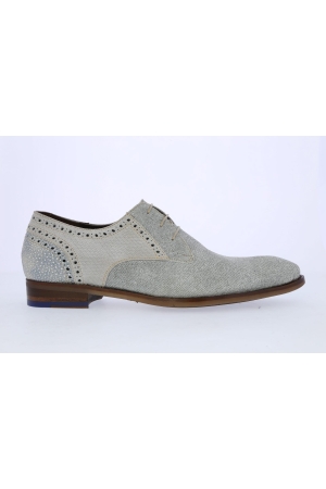 Floris van Bommel Floris Dressed LightGrey Suede light grey
