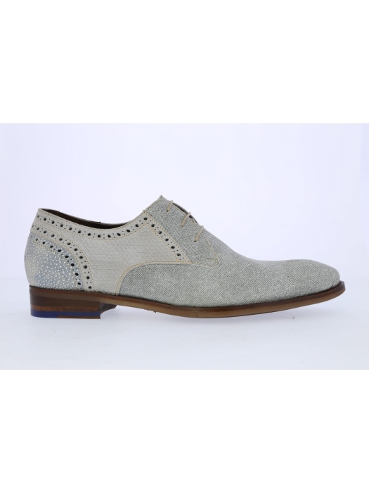 Floris van Bommel Floris Dressed LightGrey Suede light grey