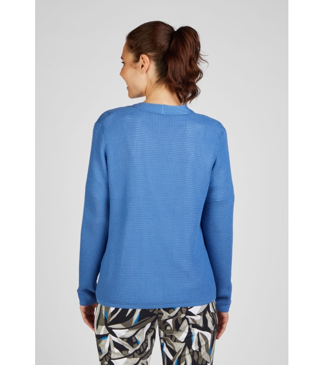 Rabe Strickjacke 2385 Kobalt