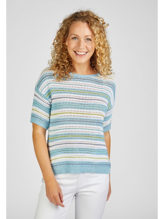 Rabe Pullover 2312 Aquablau