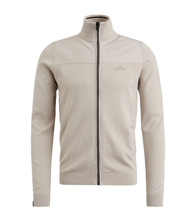 Vanguard Zip jacket cotton modal 8265 Pure Cashmere