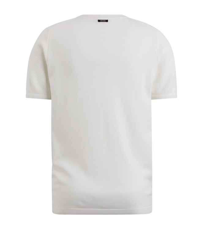Vanguard Short sleeve r-neck cotton modal 7007 Black de blanc