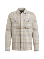 Vanguard Long Sleeve Shirt Woven Check Herr 5038 Cashmere Blue