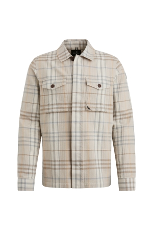 Vanguard Long Sleeve Shirt Woven Check Herr 5038 Cashmere Blue