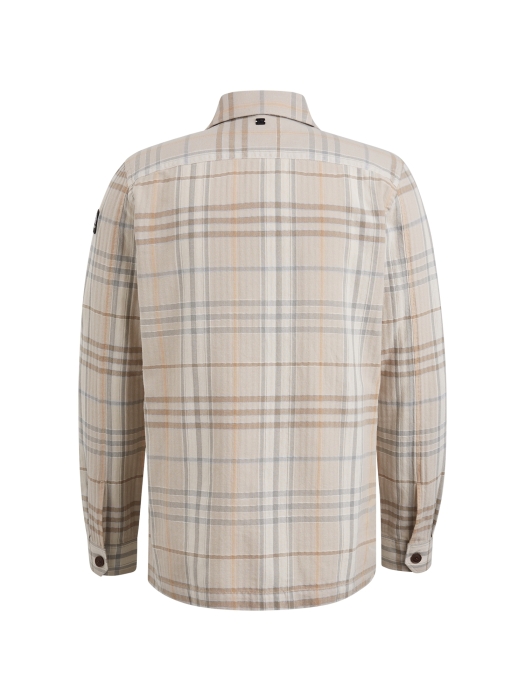 Vanguard Long Sleeve Shirt Woven Check Herr 5038 Cashmere Blue