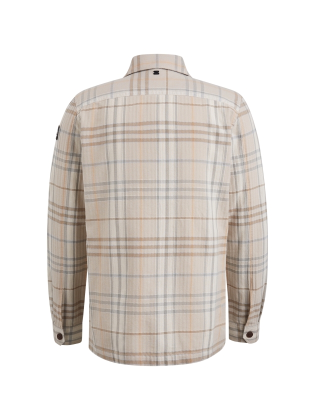 Vanguard Long Sleeve Shirt Woven Check Herr 5038 Cashmere Blue