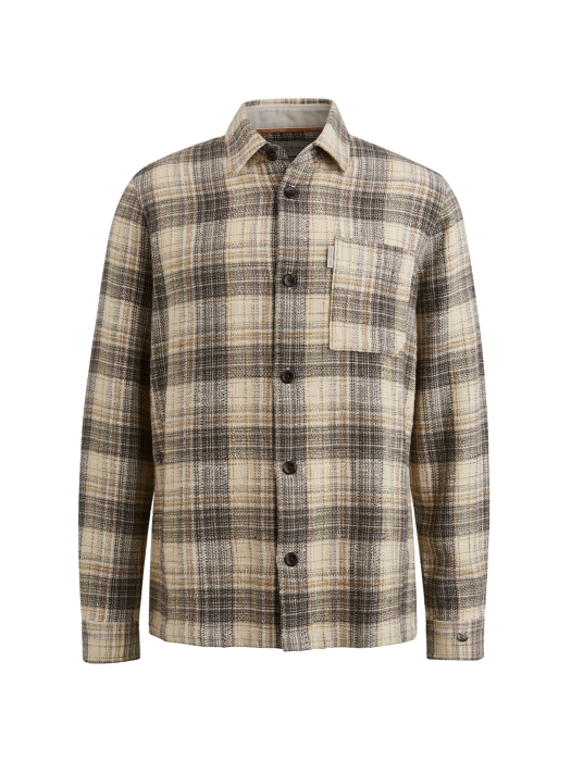 Cast Iron Long Sleeve Shirt YD Check Regular 6495 Mulled basil
