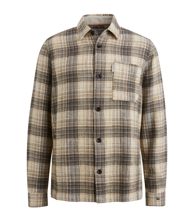 Cast Iron Long Sleeve Shirt YD Check Regular 6495 Mulled basil