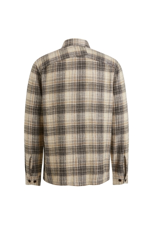 Cast Iron Long Sleeve Shirt YD Check Regular 6495 Mulled basil