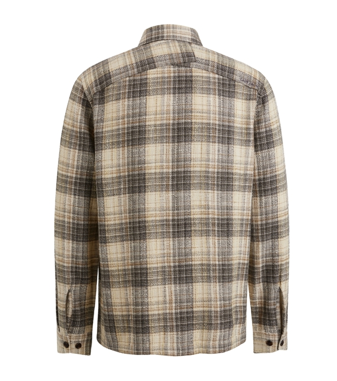 Cast Iron Long Sleeve Shirt YD Check Regular 6495 Mulled basil