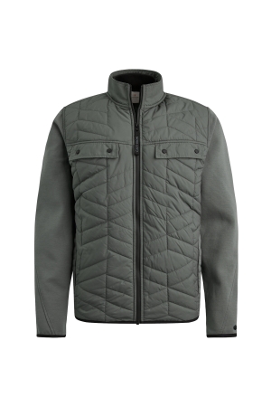 Cast Iron Bomber jacket interlock 6495 Mulled basil