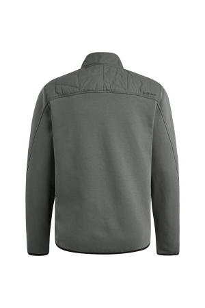 Cast Iron Bomber jacket interlock 6495 Mulled basil