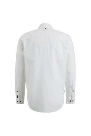 PME Legend Long Sleeve Shirt Ctn/Linen 7003 Bright White