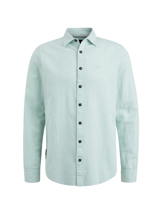 PME Legend Long Sleeve Shirt Ctn/Linen 6009 Harbour grey