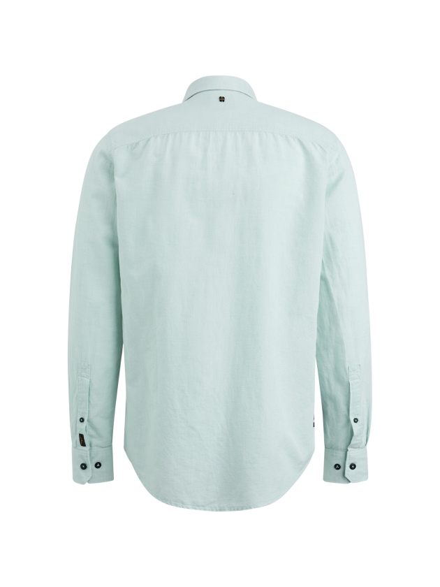 PME Legend Long Sleeve Shirt Ctn/Linen 6009 Harbour grey