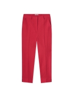 Kyra trousers jacquard 537 salsa red