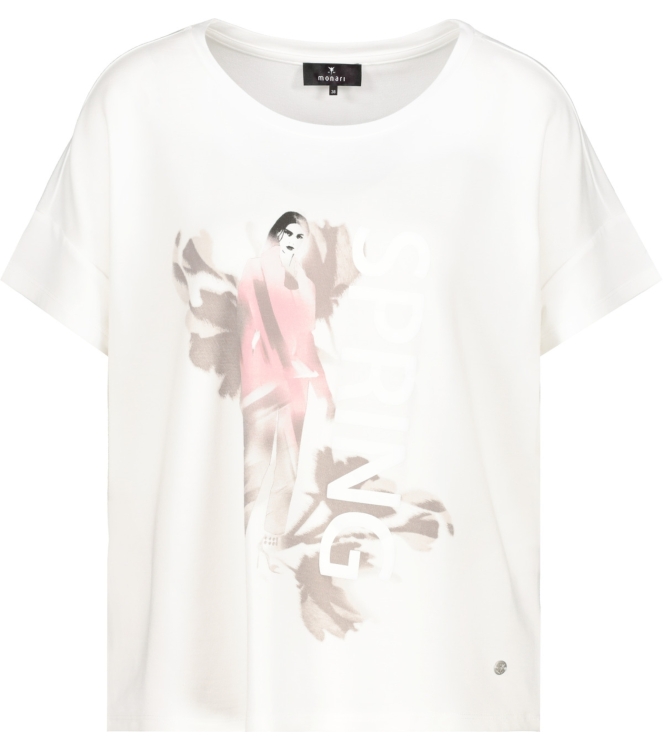 Monari T-Shirt 1201 Off white