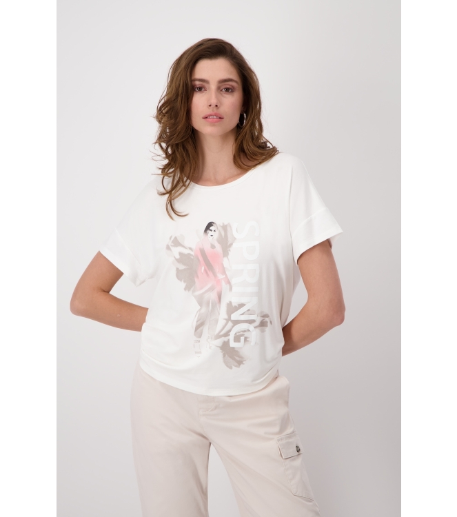 Monari T-Shirt 1201 Off white