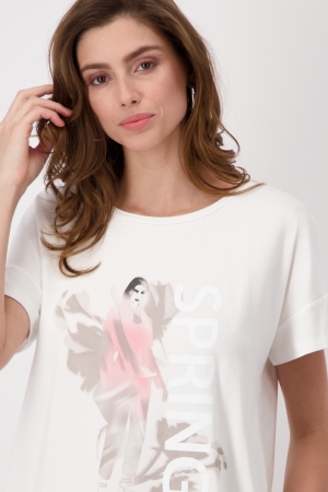 Monari T-Shirt 1201 Off white