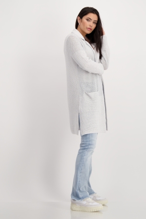 Monari Strickjacke 124 Cloudy grey