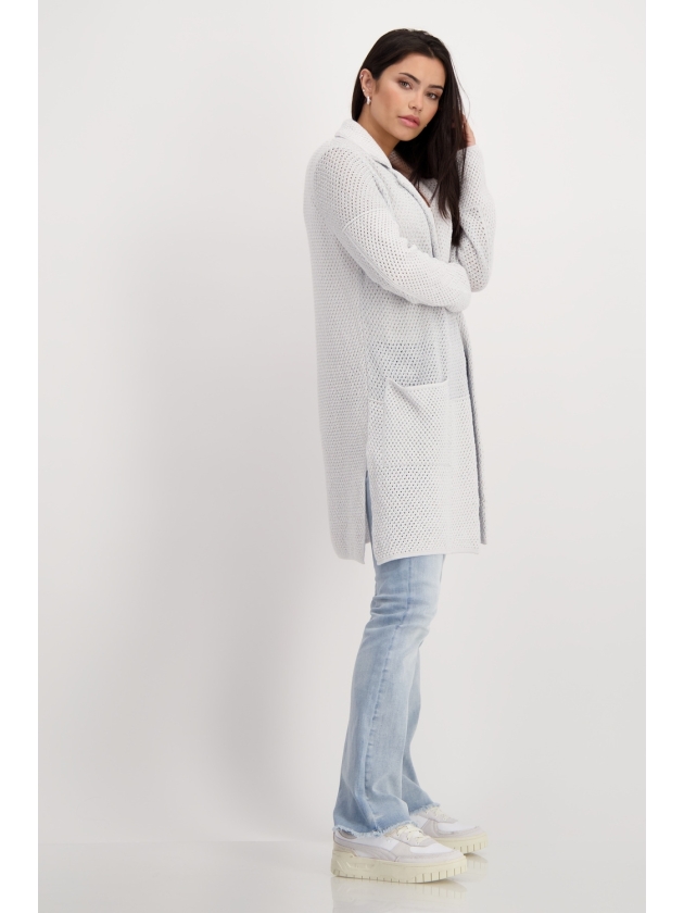 Monari Strickjacke 124 Cloudy grey