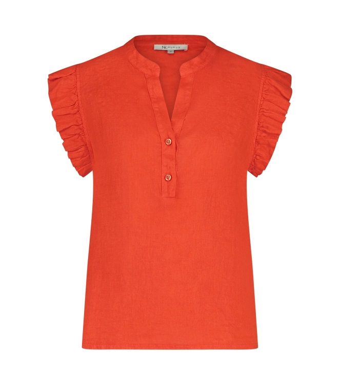 NUKUS Cosie Top 61 coral