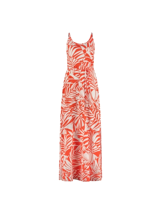NUKUS Rubia Dress Sophia 93 white/coral
