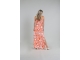 NUKUS Rubia Dress Sophia 93 white/coral