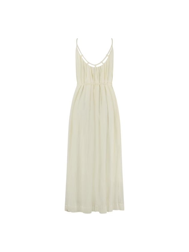 NUKUS Isabel Dress Robe 17 off white