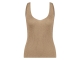 NUKUS Debby Singlet Lurex 64 camel