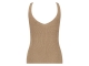 NUKUS Debby Singlet Lurex 64 camel