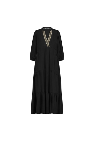 NUKUS Sabrina Dress Vneck 5 black
