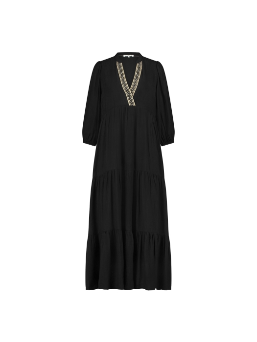 NUKUS Sabrina Dress Vneck 5 black