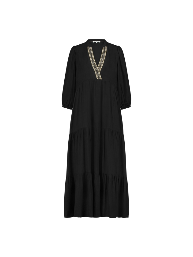 NUKUS Sabrina Dress Vneck 5 black