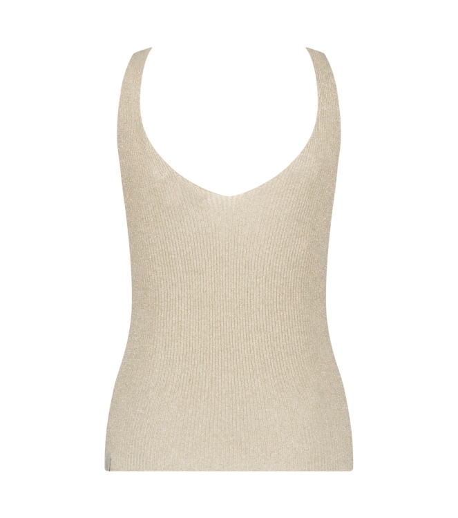 NUKUS Debby Singlet Lurex 9 sand