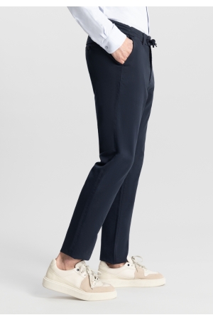 Dstrezzed Lancaster Tapered Jogger Twill Knit Dk.Navy