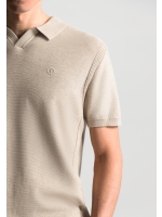 Dstrezzed Mercury Short Sleeve Polo 262 Desert Brown