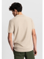 Dstrezzed Mercury Short Sleeve Polo 262 Desert Brown