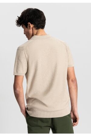 Dstrezzed Mercury Short Sleeve Polo 262 Desert Brown
